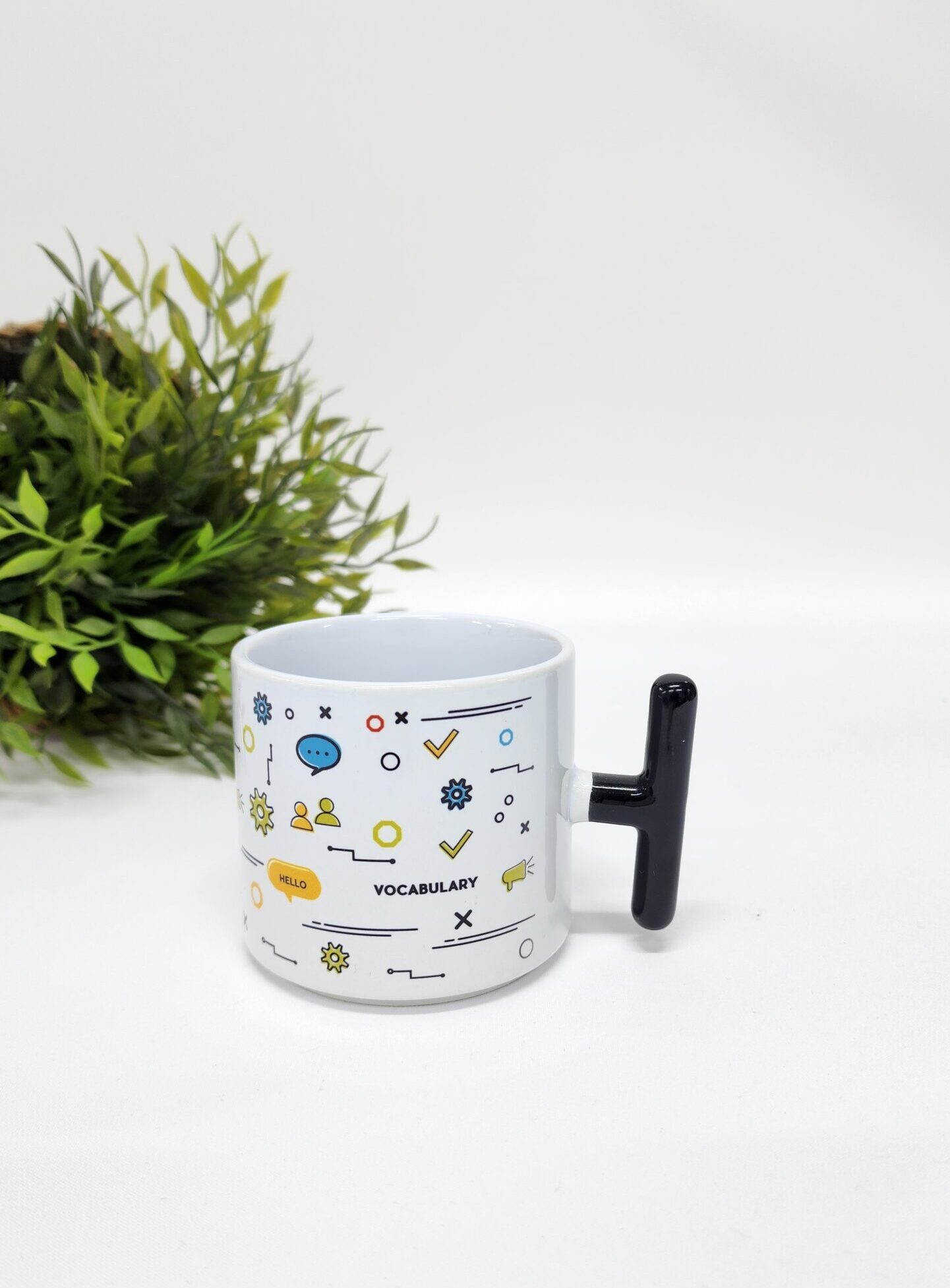 – Öğretmenler İçin İngilizce Kelime ve Best Teacher Ever Yazılı Porselen T Kupa Bardak Latte Fincanı Öğretmenler İçin İngilizce Kelime ve Best Teacher Ever Yazılı Porselen T Kupa Bardak Latte Fincanı - Görsel 3