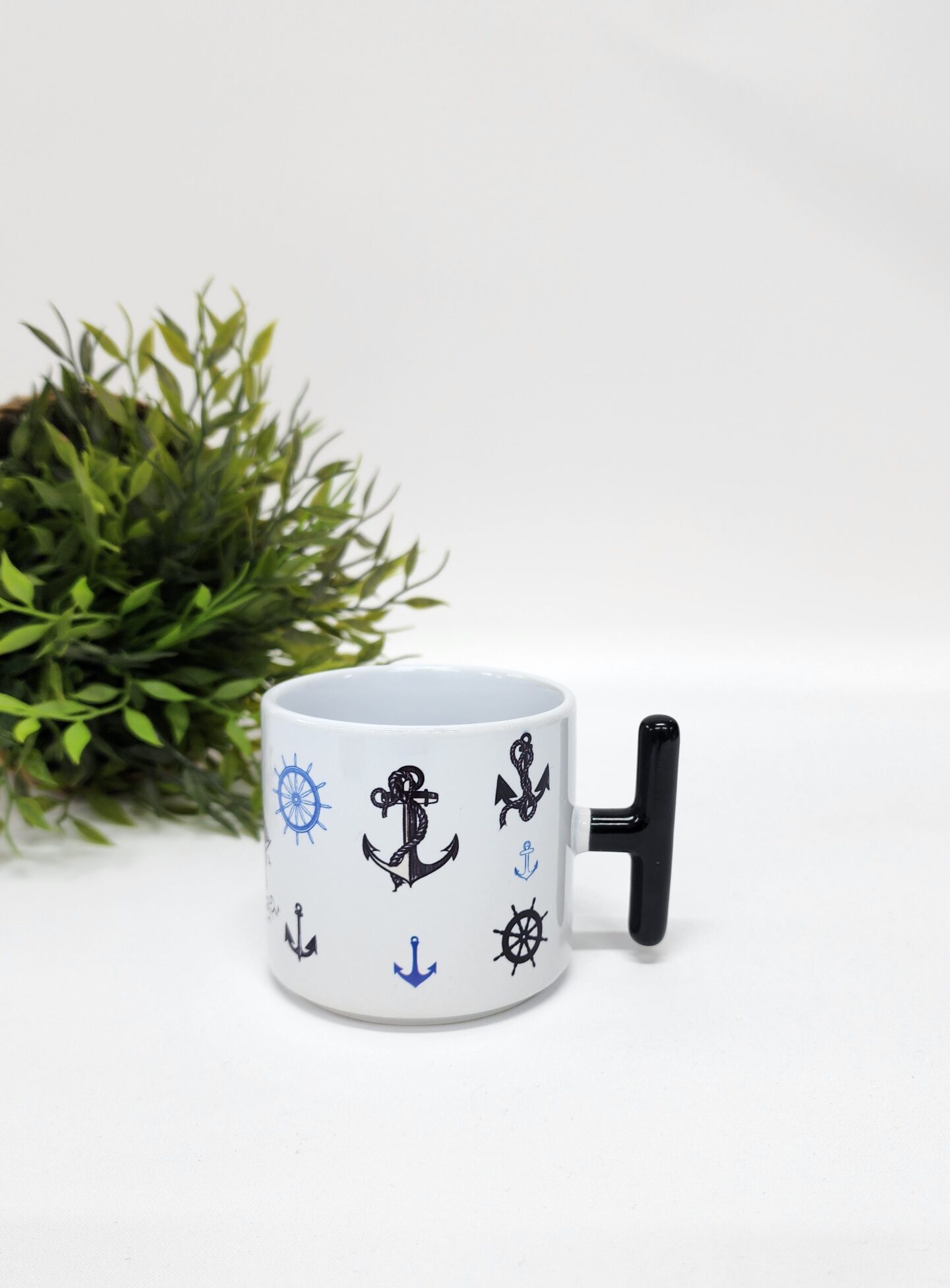 – İsme Özel Kişiye Özel Gemiciye Hediye Gemi Çapa Baskılı Porselen T Kupa Bardak Latte Fincanı İsme Özel Kişiye Özel Gemiciye Hediye Gemi Çapa Baskılı Porselen T Kupa Bardak Latte Fincanı - Görsel 3