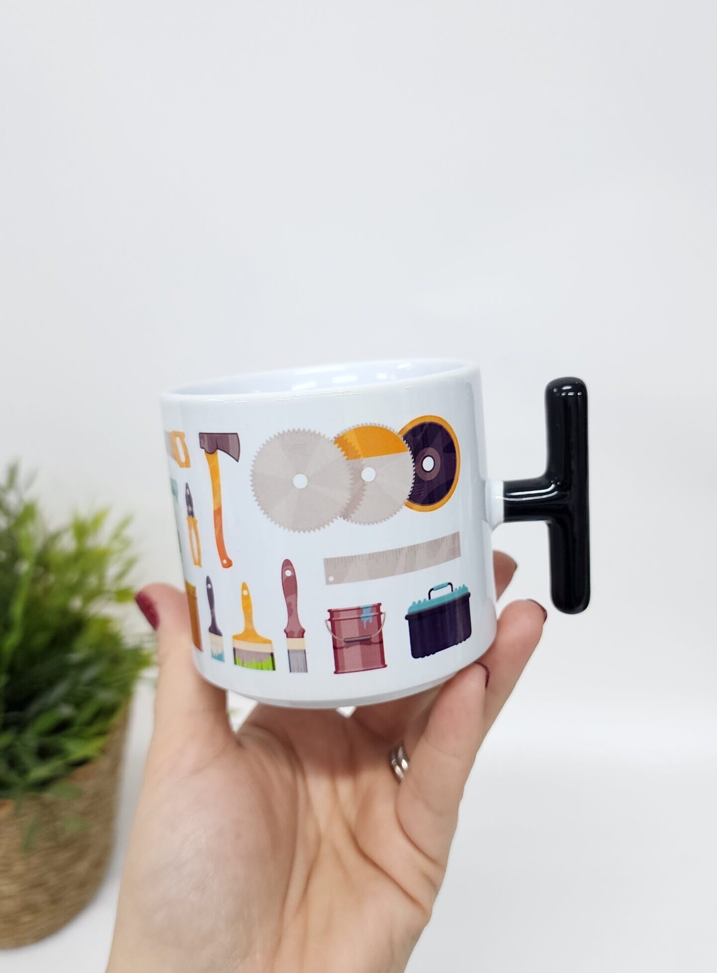 – İsme Özel Kişiye Özel İnşaat Ustası Tasarımlı Porselen T Kupa Bardak Latte Fincanı İsme Özel Kişiye Özel İnşaat Ustası Tasarımlı Porselen T Kupa Bardak Latte Fincanı - Görsel 3