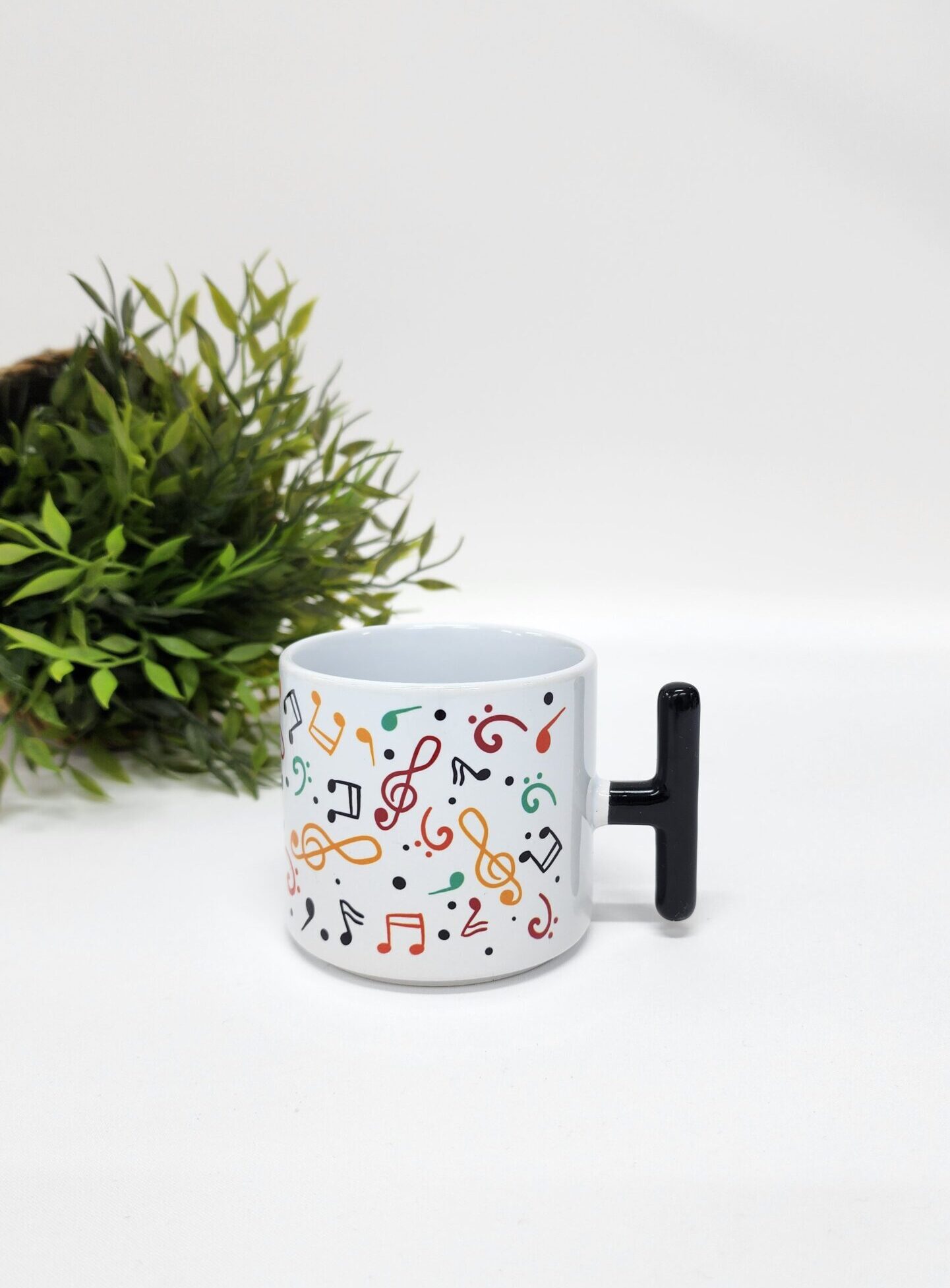 – Öğretmenler İçin Nota Müzik Temalı Best Teacher Ever Yazılı Porselen T Kupa Bardak Latte Fincanı Öğretmenler İçin Nota Müzik Temalı Best Teacher Ever Yazılı Porselen T Kupa Bardak Latte Fincanı - Görsel 3