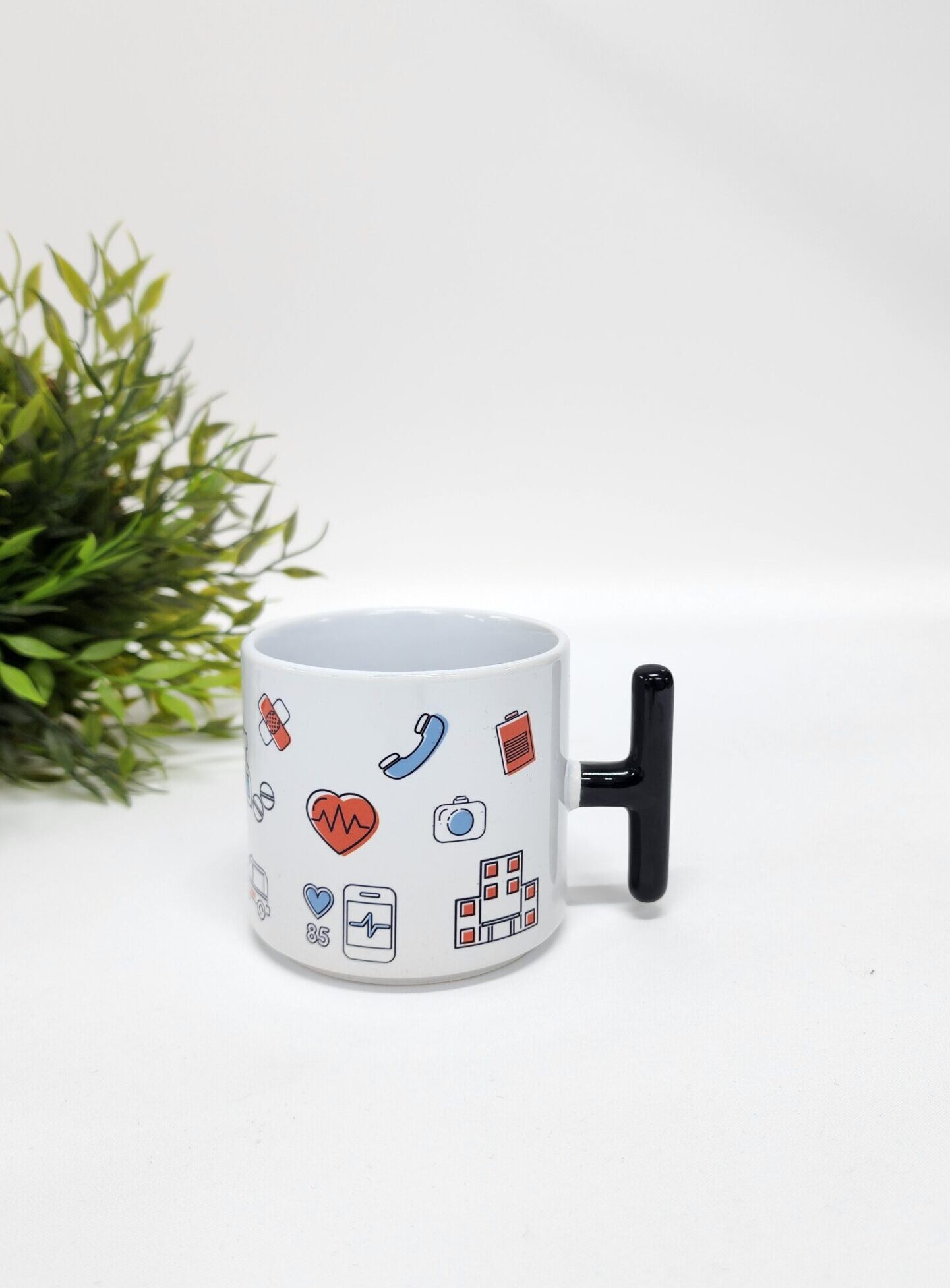 – İsme Özel Kişiye Özel Doktorlar İçin Sağlık Temalı Porselen T Kupa Bardak Latte Fincanı İsme Özel Kişiye Özel Doktorlar İçin Sağlık Temalı Porselen T Kupa Bardak Latte Fincanı - Görsel 3